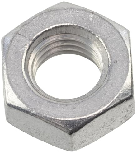 AERZETIX - Satz mit 5 Sechskantmuttern M10x1.5mm mit 6-seitigem metrischem Gewinde - aus Aluminium - Farbe Silber - Montage Befestigung langlebige