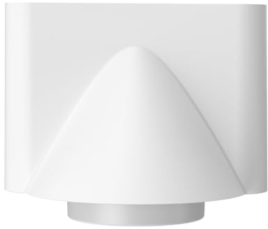 Ugello professionale per asciugacapelli da salone, ugelli di ricambio piatti di ricambio, accessorio concentratore compatibile con asciugacapelli HZD (bianco)