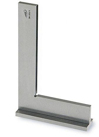 Helios Preisser Anschlagwinkel GG 1 (DIN 875, für Winkelprüfungen, Schenkellänge: 150 x 100 mm) 0370 204