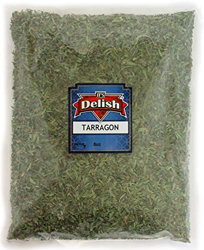 Tarragon Leaves All Natural by Its Delish, 8 Oz Bag (Half Pound)