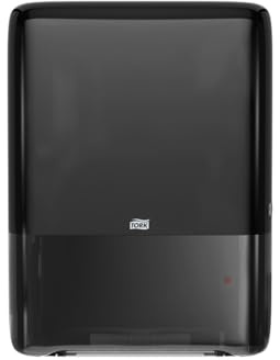 Tork PeakServe Mini-Spender für Endlos in Schwarz H5 Hohe Kapazität 552558 | Papierhandtücher Elevation-Design