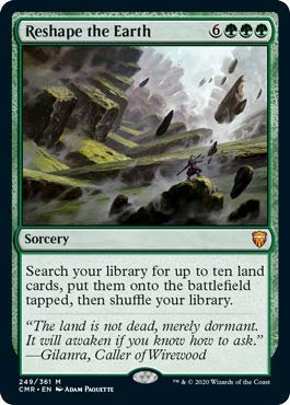 Magic: the Gathering - Reshape The Earth - Riplasmare la Terra - Commander Legends