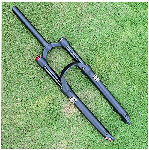 VPPV Forcella per Bicicletta da Mountain 27,5 , Tubo Dritto 1-1/8 Ammortizzatore 29 Pollici Bicicletta MTB Forche a Gas Corsa 120 mm (Colore : Shoulder Lock-A, Size : 29 inch)