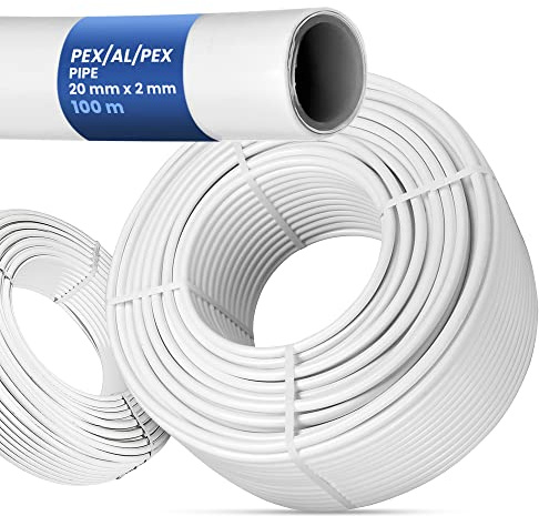 PEX/AL/PEX-Rohr Mehrschicht-Fußbodenheizung Wasserinstallationssysteme 20 x 2 mm / 100 m Langlebig für den Innen- und Außenbereich 3 Schichten