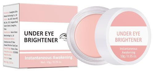 Under Eye Brightener - 10G sotto gli occhi Correzione Color | Formula nutriente correggere la crema rosa | LL Tipi di pelle Radianza dall'aspetto naturale sotto la crema per gli occhi