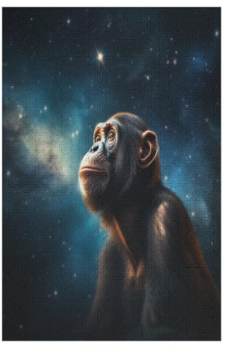 AFFE Holzpuzzle - 1000 Teiliges Jigsaw Knobelspiel - Puzzle Für Erwachsene & Kinder - Outdoor & Reisespielzeug （78×53cm）