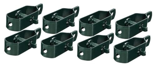 TOYANDONA 4 Sätze Drahtspanner Spalierzaun Stahlseilspanner Zaunleine Drahtspanner Pflanzenzaunspanner Drahtzaun Draht Spalier Drahtseilspanner Outdoor Schlüssel Grün A3 2 Stücke * 4