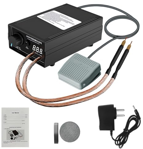 Soldadora de puntos de 8000 W para baterías, soldadora con batería, pedal de níquel y lápiz de soldadura por puntos, soldadora manual de alto rendimiento para soldadores 18650