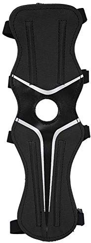 ZAWELIYO 600D Nylon Bogenschießen Armschutz Bogenschutz Recurve mit Elastischem Verstellbarem Riemen für Unterarmschutz Beim Schießen, Verstellbarer Armschutz (Schwarz)