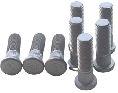 Radbolzen Kompatibel Mit Jaguar Für F-Pace 5 Radbolzen M14x1,5 Gerändelt Außendurchmesser 15,6 Mm Länge 55 Mm