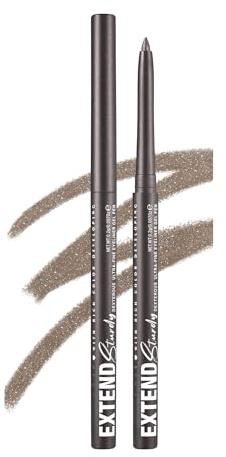 Long-Lasting Waterproof Eyeliner Pencil – Soft Taupe Eye Pencil, Smudge-Proof & Ultra-Creamy Kohl Liner for Everyday Natural Definition, Travel-Friendly