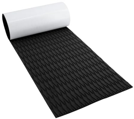 Surf Traction Pad Halkfri Och Vattentät Självhäftande Däckmatta | 60,0 x 19,0 cm Surfbrädsmatta För Fiske Abborre Tonfisk Offshore Inshore Kustnära Hav Wakeboard Och Vattenskidor