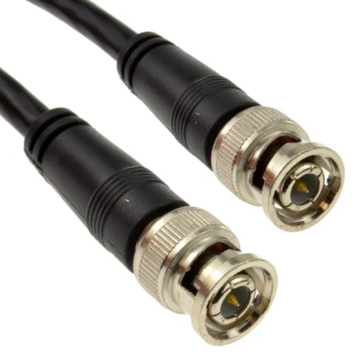 kenable BNC Fiches RG59 75ohm vidéosurveillance CCTV Caméra Vidéo câble Cordon 10 m [10 mètre/10m]