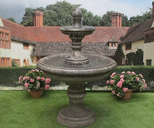 2 tier Edwardian fountain, stone garden water feature