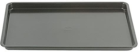 Excelsa 38984 Classic Baking Teglia per Pizza o Biscotti, Acciaio, 37x26 cm