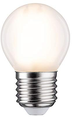 Paulmann 28635 lámpara LED filamento gota 5. vatios clásico bombilla regulable mate 2700 k blanco cálido e27.