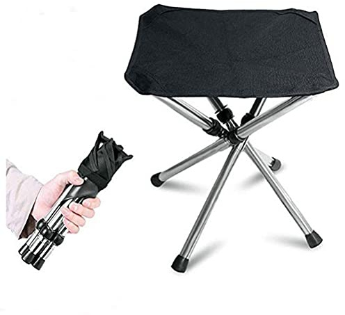 Lewpox J-ouuo Klappstuhl, Klappbarer Campingstuhl,Ultraleichter,Faltbarer Anglerstuhl,für Outdoor Aktivitäten,Camping,Grill,Picknick,Wandern max Belastung beträgt 200KG