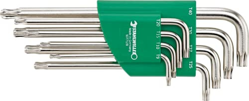 Stahlwille 10771/8 SATZ KUGELKOPF-WINKELSCHRAUBENDREHER TORX 8TLG. Vinkelskruvmejsel