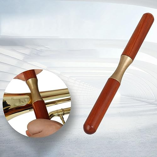 Druckrolle mit Holzgriff, hochfeste Rohr-Metall-Reparaturwerkzeuge, Saxophon, Trompete, Posaune, Griff, Druckrolle für Instrumentenliebhaber, Profis