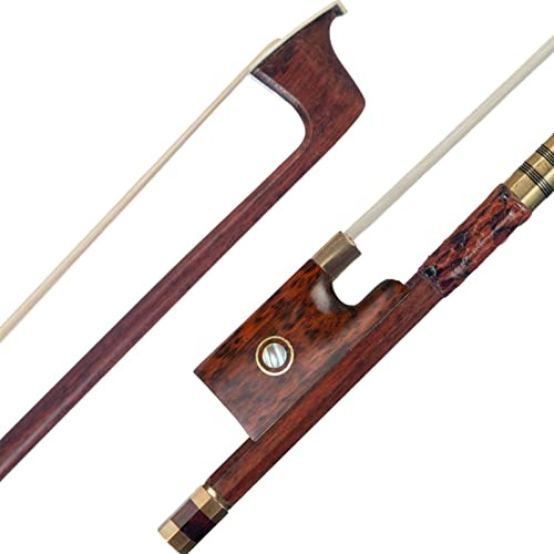 bogen für violine 4/4 Fernambukholz Geigenbogen Schlangenholz Gute Balance Schnelle Ansprache Für Orchester Geiger Schüler Geigenbögen violine bogen