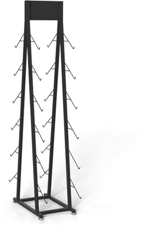 CukYi Bodenstehender Skateboard-Rack, Snowboard-Ausstellungsständer, Skateboard-Lagerregal, Mehrzweckregale für die Aufbewahrung von Schnee und Skate