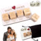 ATSGJLZN Date Night Würfel Deutsch,Date Ideen für Paare,das Date Würfelspiel,Würfelspiele für Erwachsene mit Schwarzer Tasche