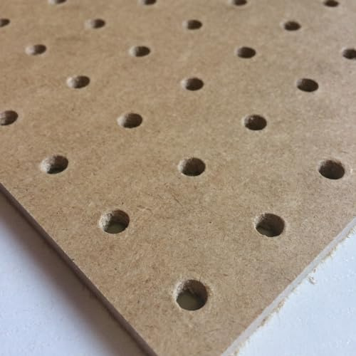 6mm thick pegboard. Shopfitting stock display board Storage and display made easy. (1, 1200 x 900 x 6mm)