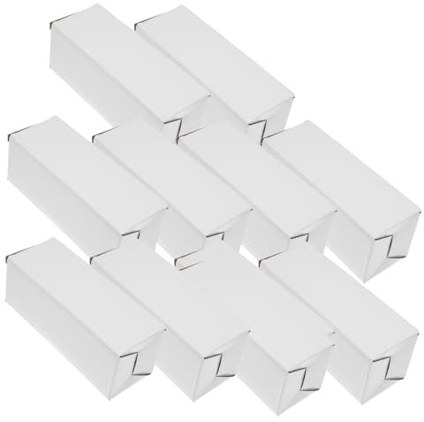 Lurrose 10stücke Stabile Karton Verpackungsboxen Dreilagige Verstärkte Wellpappe Vielseitige Kleine Versandkartons Für Sichere Aufbewahrung Und Präsentation Leichter Artikel