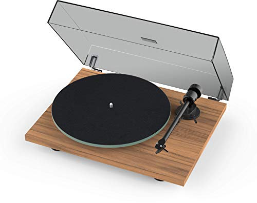 Pro-Ject T1 EVO BT Turntable with Bluetooth and OM10 Cartridge (Walnut)