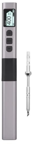 GREOHNMPAW PTS201 Smart Electric Soldering Iron 100W Mini Portable Fast Heating Soldering Station Universal Soldering Iron Tip KU