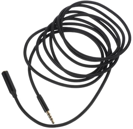 SMASOLO Cavo di Prolunga in Rame Audio 3,5mm Maschio Femmina 2 Metri Design alla Moda e Ampia Compatibilità per Cuffie e Computer in Vari Scenari
