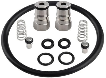 Kit di riparazione for gas e liquido Keg Ball Lock Post Type e Poppet con filettatura femmina 19/32-18 con guarnizione O-ring