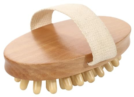 Brosse de massage, brosse de massage relaxante, peigne en bois pour voyage, femme, soins quotidiens, stimulation à la maison, design ergonomique confortable, fonction apaisante de soulagement