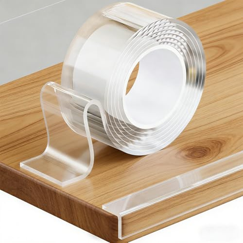 InYoHui Baby Kantenschutz transparent, 30mm x 2m, selbstklebend | Ultra-dünner Möbelkantenschutz (1mm) für Babysicherung. Unsichtbarer Aufprallschutz, rückstandsfrei entfernbar.