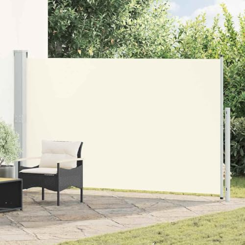 Genérico Toldo Lateral retráctil de jardín Crema 180x300 cm,Casa y jardín,Jardín,Artículos de Exterior,Sombrillas-313400