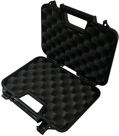 ARSUK Black Hard BB Airsoft Pistole Fall Cartridge Bag Slip Gute Qualität 12 Zoll (31 cm)