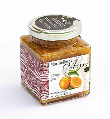 Mermeladas de naranja artesanales sin azúcares añadidos 100% italiana - 225g