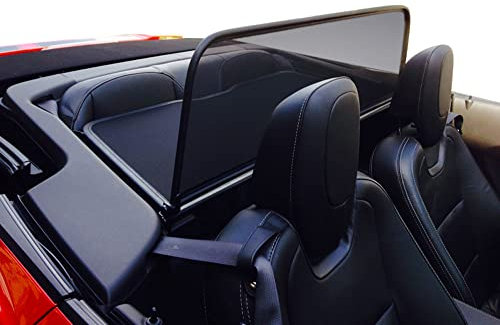 Aperta Filet Coupe-Vent Compatible avec Chevrolet Camaro Mk5 Noir Filet Anti-remous 100% sur Mesure OEM Qualité Windschott fabriqué aux Pays-Bas