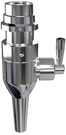 BOEL Rubinetto a G in acciaio inox per iTap e iTap X, riempitrice di bottiglie a pressione per birra alla spina e bevande sfocate