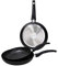Tognana Rock in Black, Set 3 Padelle 20/24/28 cm, Alluminio, Nero