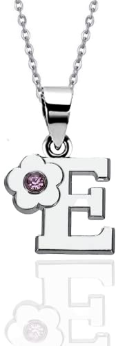 JennyWrenJewels Children's Initial Letter A-Z Pendant Necklace | Gifts for girls birthday, christmas, party | Jewellery Gift for daughter, niece, friend, sister