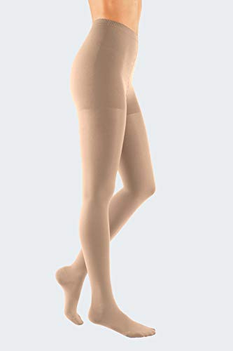 medi DuoMed Soft Class 2 Compression Tights: Sand, M, Closed Toe