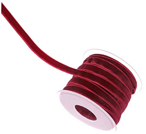 STOBOK Stoffband-accessoires Beflockungsband Geschenkband Diy-plüschbänder Yards Unelastisches Band Für Kleidungszubehör Und Heimwerkerbedarf