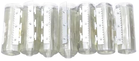 Lamellenvorhang Pvc Streifenvorhänge 7stk 2m Streifenvorhänge Komplettset Wasserdicht Antistatisch Lamellenvorhang Für Lagerhallen, Fabriken, Supermärkte, Industrie, Lagerhallen