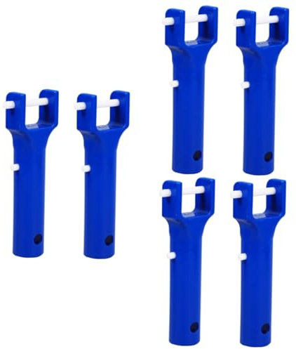 Yardwe 6 Pièces Outil De Nettoyage De Piscine Piscine Gonflable Nettoyeur De Sol De Piscine Pool Ahock Accessoires pour Piscine Remplacement Accessoire De Nettoyage Tête