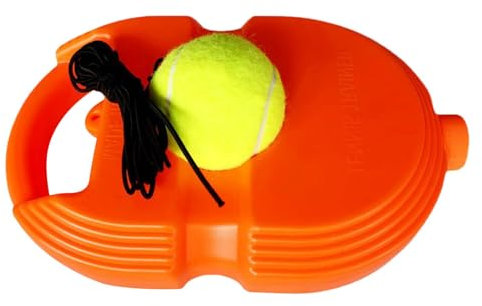 Tennistrainer-Set – Tennisbasis zum Selbststudium, Tennis-Baseboard zum Selbsttraining | Ersatzball für Tennistrainer, innovatives Ballspiel für draußen, im Garten, Park, für Kinder, Erwachsene, Anfä