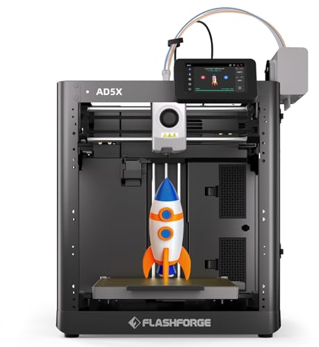 Flashforge AD5X Impresora 3D Multicolor, 220x220x220mm