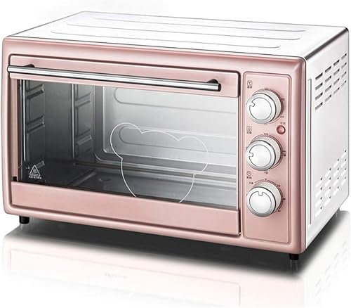 Forno elettrico,Forno a convezione Mini Forno 30L con Temperatura controllata da 60-250 ℃ e Timer da 60 Minuti 3 Metodi di Cottura Forno Domestico Multifunzionale a Tre Strati con Coperchio