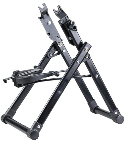Tripod - Durable Wheel Stand | Wheel Repair Stand | Aluminum Alloy Multifunctional Bike Maintenance Tool for Leveling and Balancing | Ideal for Home Use and
