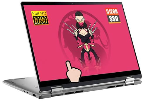 Dell Latitude 7420 Ordinateur portable 2 en 1 Écran tactile 14 FHD Ordinateur Portable Intel Core i7-1185G7, 32 Go de RAM, SSD 512 Go, Windows 11 Pro (reconditionné)